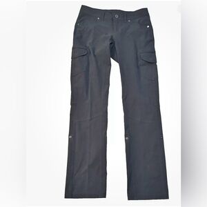 Kühl Women's Blue FreeFlex Roll Up Cargo Pants size 2